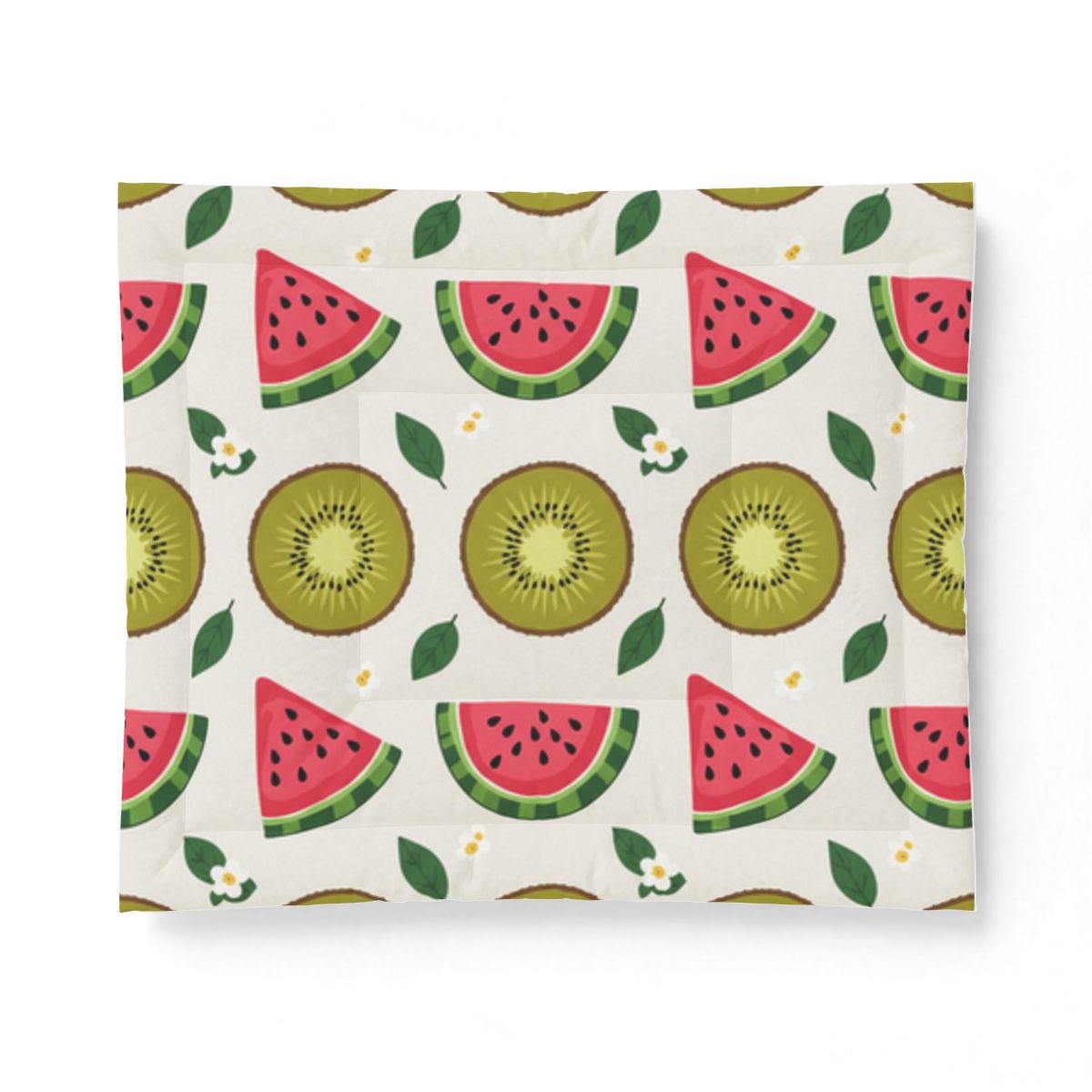 WATERMELON KIWI Cotton Comforter
